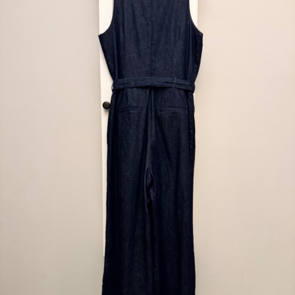 Banana Republic Dark Wash Denim Jumpsuit - Picture 4 of 6